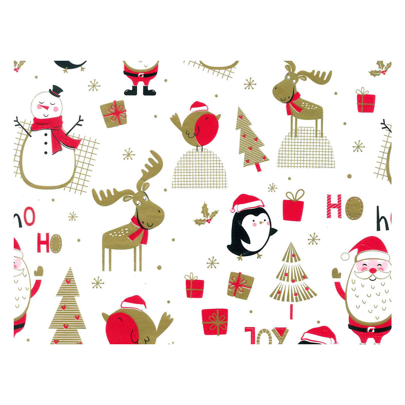 Afbeelding laden in galerijviewer, Rotolux cadeaupapier kerst collectie, 50 rollen