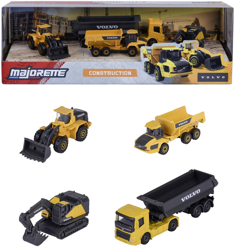 Afbeelding laden in galerijviewer, Majorette volvo construction, 4dlg.