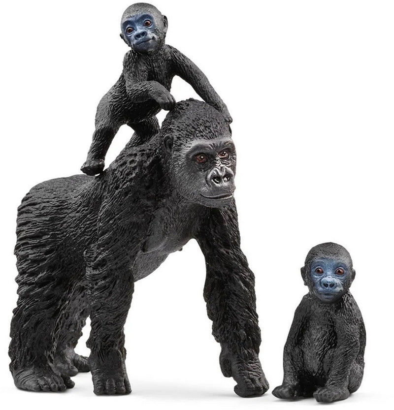 Afbeelding laden in galerijviewer, Schleich wildlife gorilla familie 42601