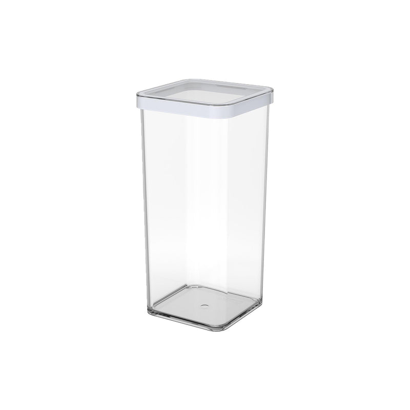 Afbeelding laden in galerijviewer, Rotho loft voedselbewaardozen - met witte siliconenafdichtring - 1,5 liter - transparant
