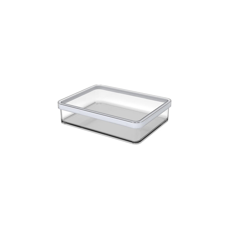 Afbeelding laden in galerijviewer, Rotho loft vleeswarendoos 1,0l wit 20x15x4,8cm