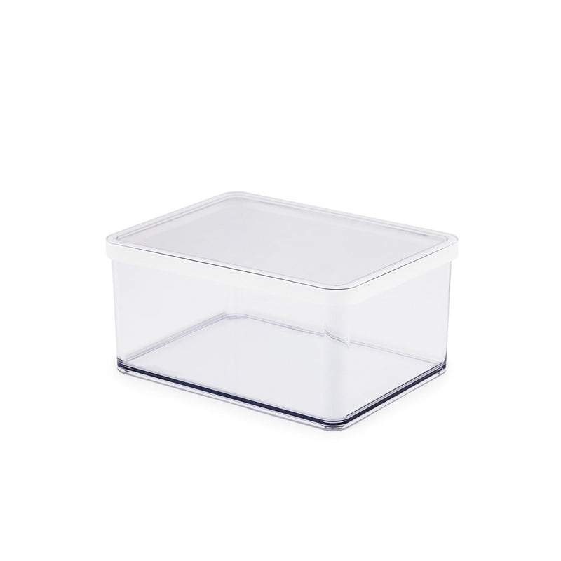 Afbeelding laden in galerijviewer, Rotho loft kaasdoos 2,25l wit 20x15x9,6cm
