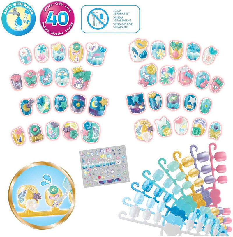 Afbeelding laden in galerijviewer, Aquabeads magische navulling nagelset- 40 nagels