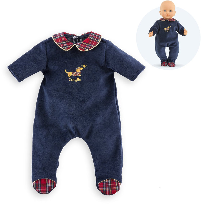 Afbeelding laden in galerijviewer, Corolle poppen pyjama holidays - poppenkleding 36cm - pyjama set.