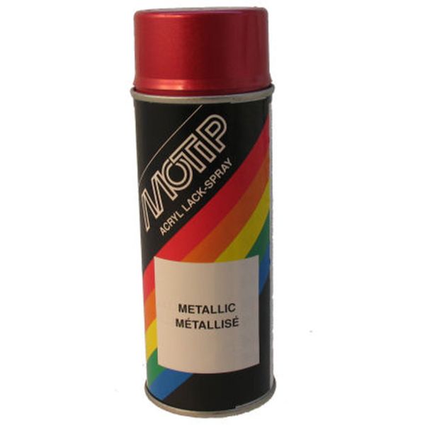 Afbeelding laden in galerijviewer, Motip spuitbus 400ml - metallic rood