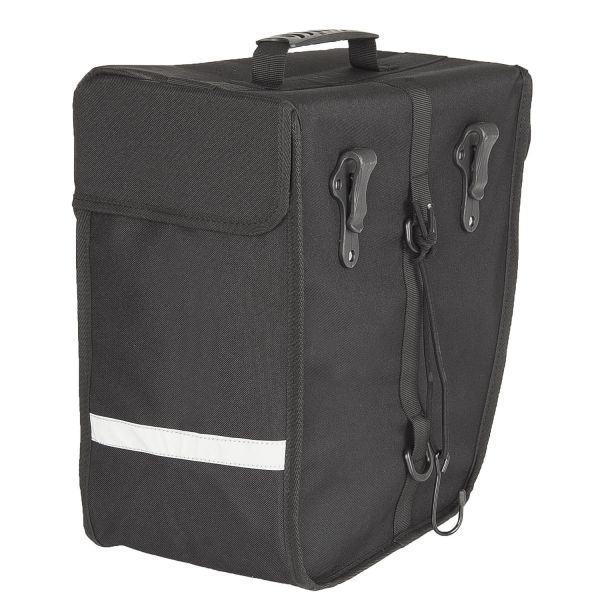 Afbeelding laden in galerijviewer, M-wave enkele fietstas links amsterdam - 18 liter - zwart