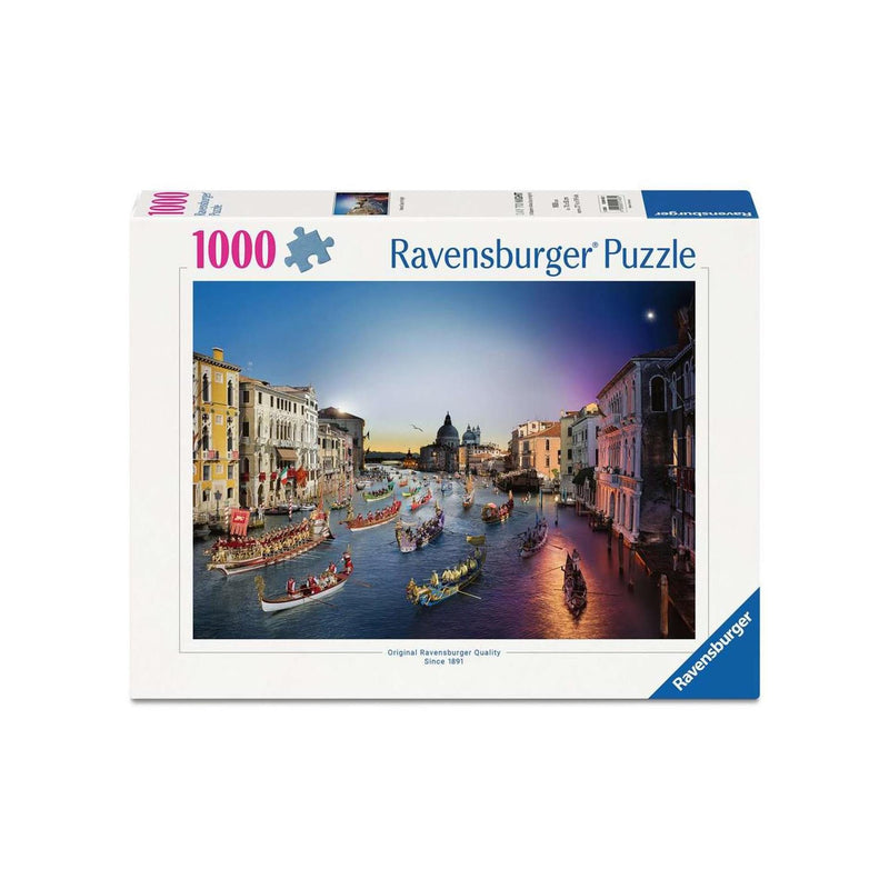 Afbeelding laden in galerijviewer, Ravensburger puzzel venice day to night 1000 stukjes