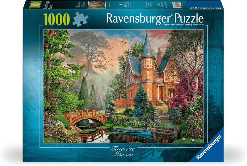 Afbeelding laden in galerijviewer, Ravensburger – terracotta mansion – legpuzzel – 1000 stukjes