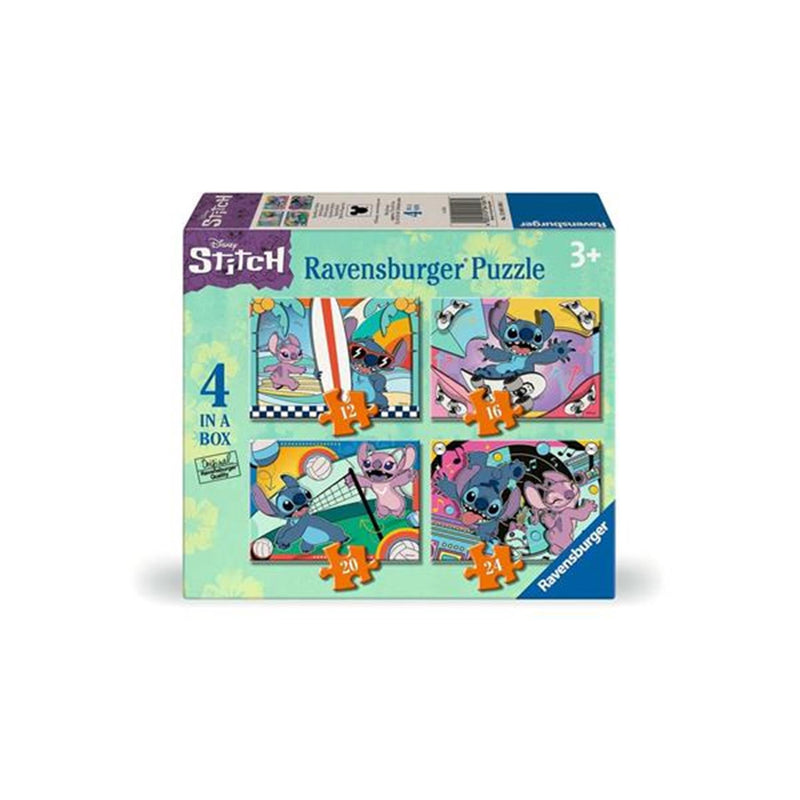 Afbeelding laden in galerijviewer, Ravensburger stitch 4-in-1 puzzel
