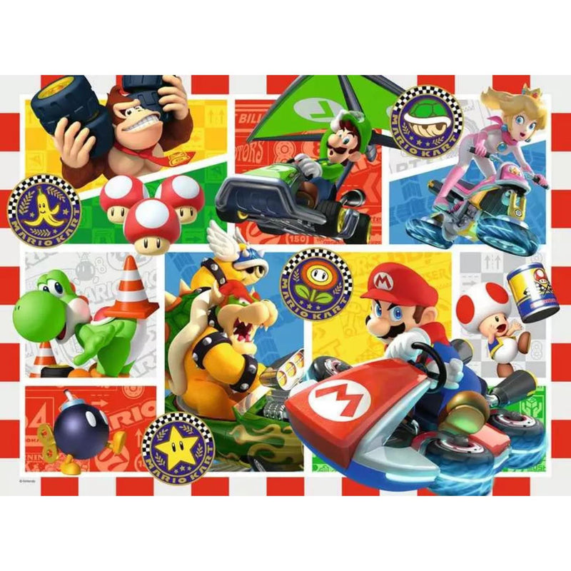 Afbeelding laden in galerijviewer, Ravensburger puzzel mario kart 150 xxl stukjes