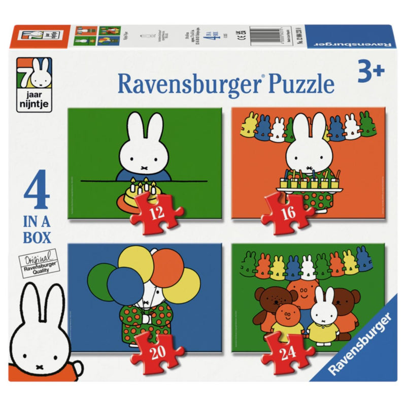 Afbeelding laden in galerijviewer, Ravensburger nijntje 70 jaar 4-in-1 puzzel