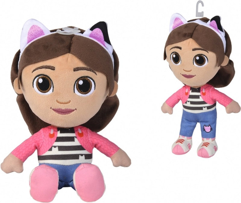 Afbeelding laden in galerijviewer, Universal gabby's poppenhuis gabby knuffel - 25 cm
