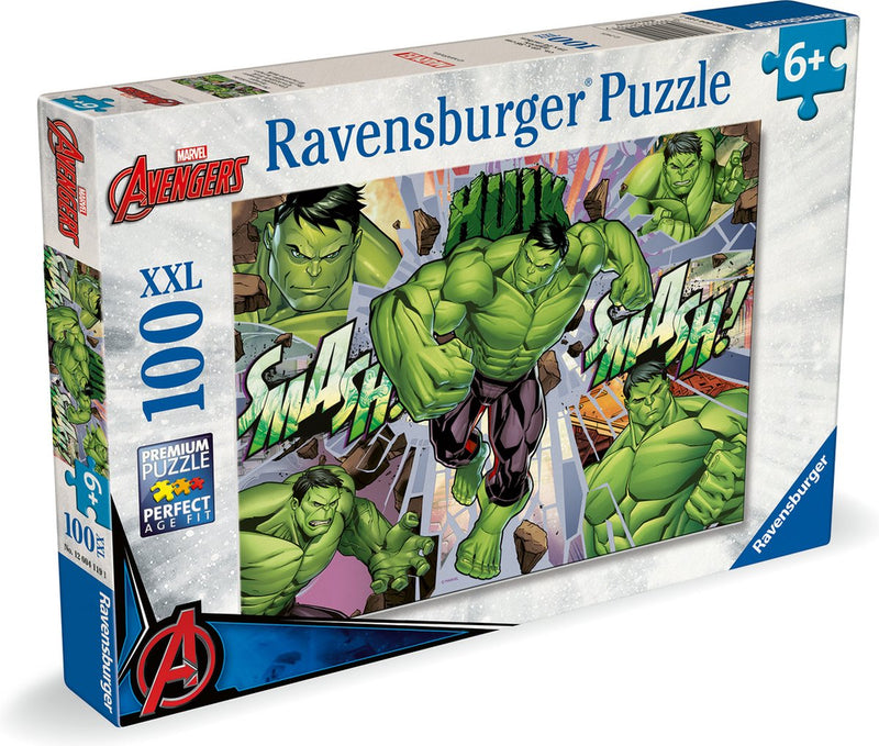 Afbeelding laden in galerijviewer, Ravensburger legpuzzel xxl marvel hulk, 100st.