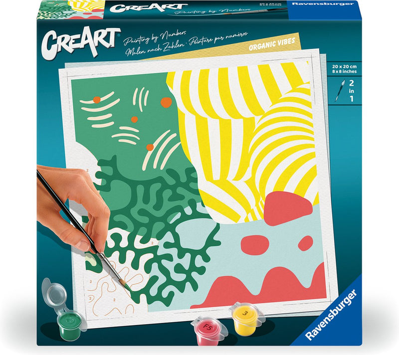Afbeelding laden in galerijviewer, Ravensburger creart schilderen op nummer - organische sferen