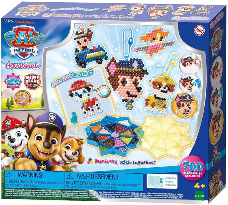 Afbeelding laden in galerijviewer, Aquabeads paw patrol mega knutsel set- parels die met water plakken