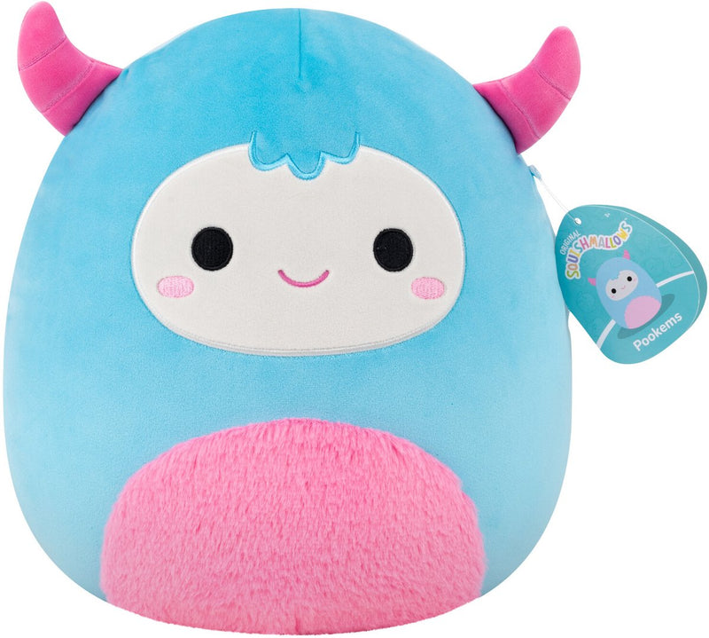 Afbeelding laden in galerijviewer, Squishmallows knuffel pluche - pookems the yeti - 30cm