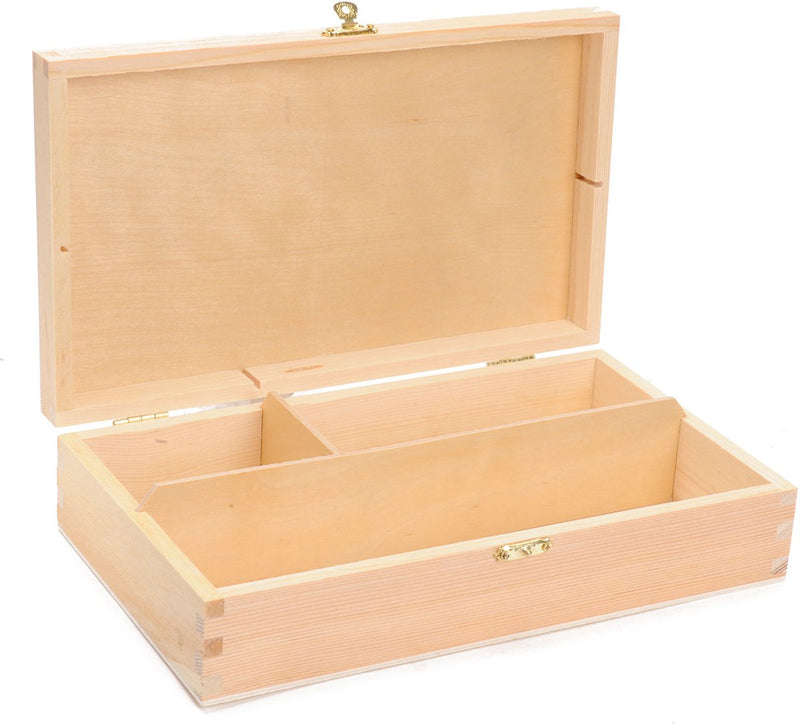 Afbeelding laden in galerijviewer, Craftemotions versier je eigen houten tekendoos