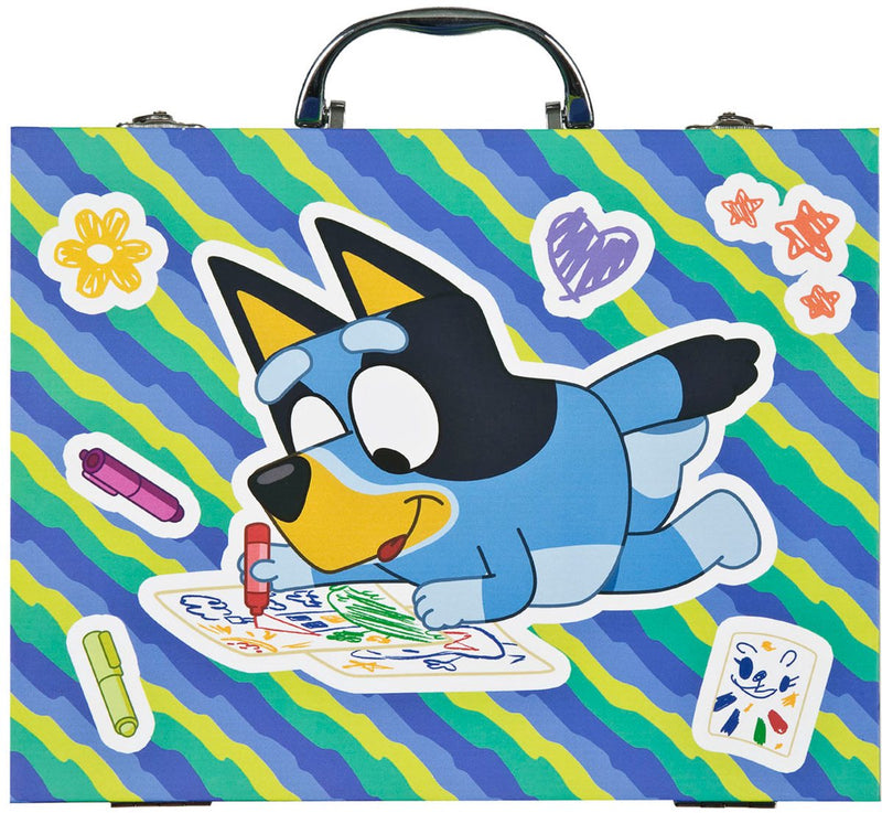 Afbeelding laden in galerijviewer, Undercover kleurkoffer bluey - 38dlg.
