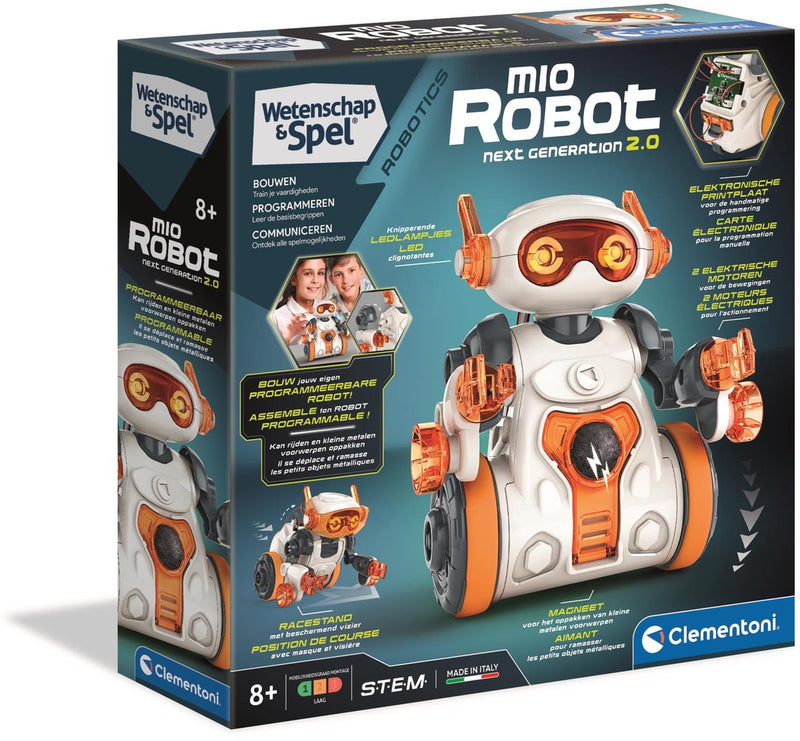 Afbeelding laden in galerijviewer, Clementoni wetenschap spel mio robot