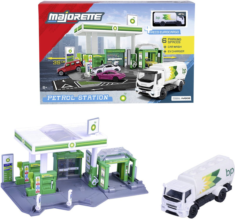 Afbeelding laden in galerijviewer, Majorette bp tankstation met voertuig