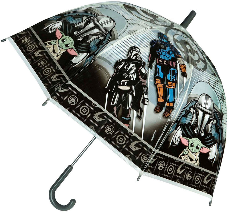 Afbeelding laden in galerijviewer, Undercover star wars paraplu voor kinderen - kleurrijke kinderparaplu.