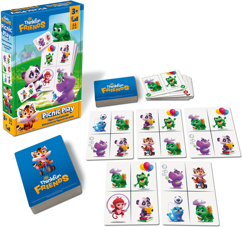 Afbeelding laden in galerijviewer, Thinkfun denkspel friends picnic play voor kinderen en volwassenen.