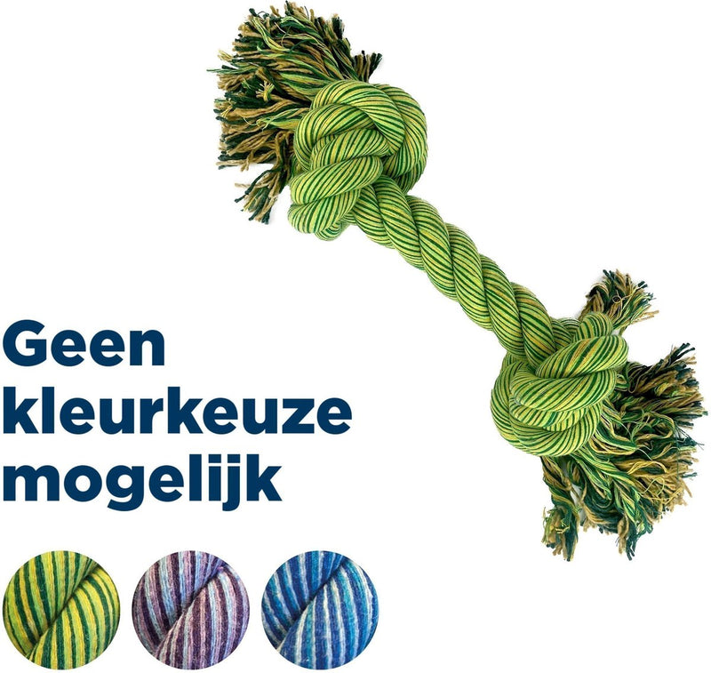 Afbeelding laden in galerijviewer, Happy pet flossin fun 2 knoop