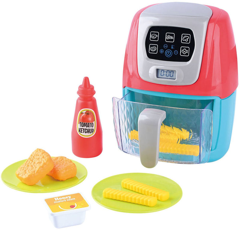 Afbeelding laden in galerijviewer, Playgo airfryer speelset - 13dlg.