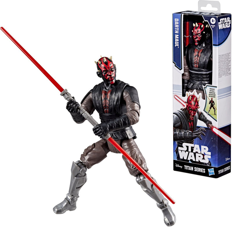 Afbeelding laden in galerijviewer, Star wars titan series darth maul speelfiguur