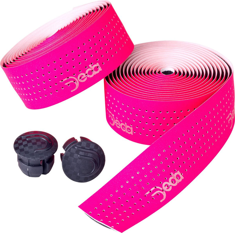 Afbeelding laden in galerijviewer, Deda stuurtape geperforeerd fluo fuchsia