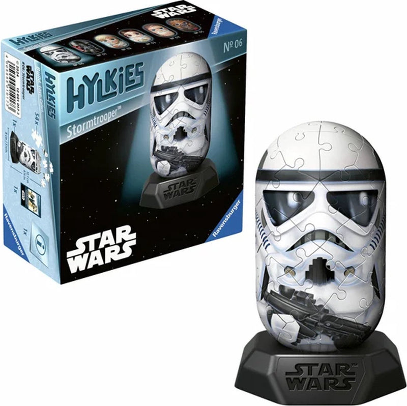 Afbeelding laden in galerijviewer, Ravensburger 3d puzzel hylkies star wars stormtrooper, 54st.