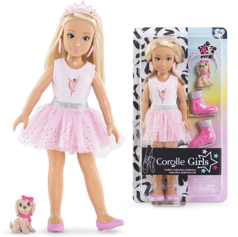 Afbeelding laden in galerijviewer, Corolle girls - valentine ballerina modepop set