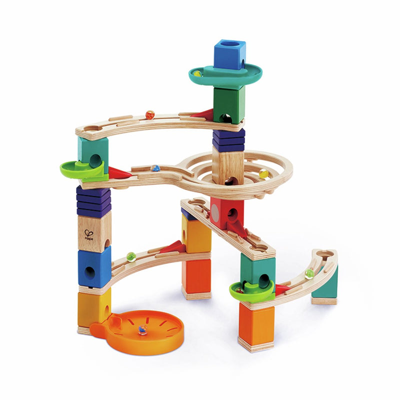 Afbeelding laden in galerijviewer, Hape quadrilla houten knikkerbaan - cliffhanger