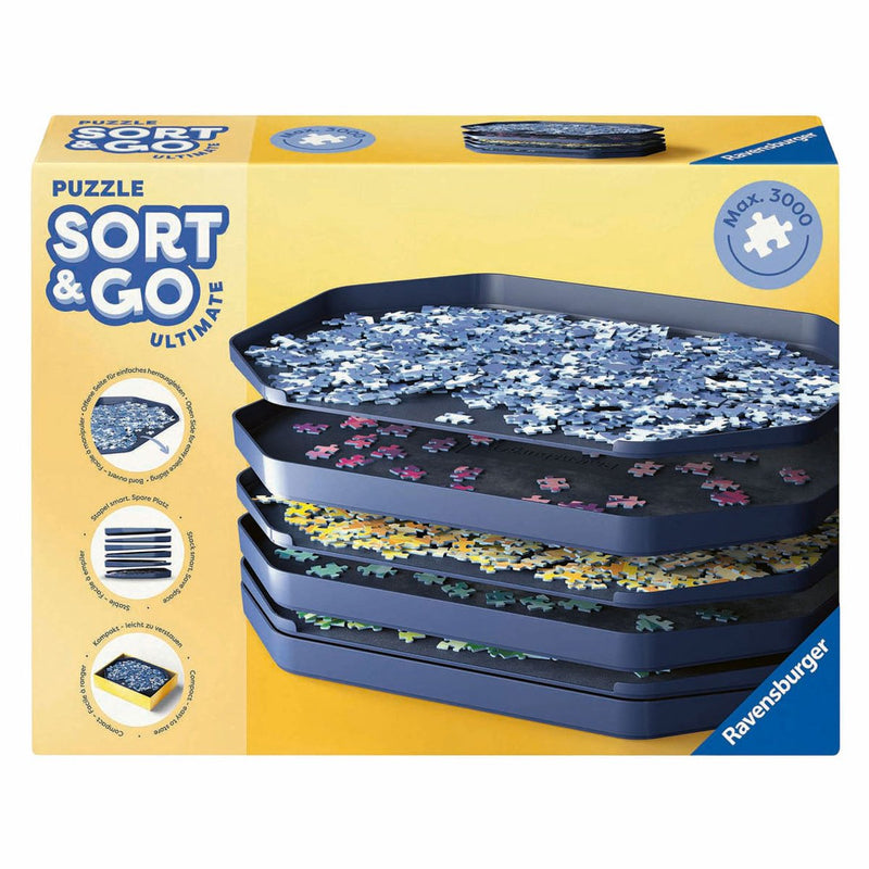 Afbeelding laden in galerijviewer, Ravensburger puzzle sort and go premium - puzzelsorteerder - 6dlg.