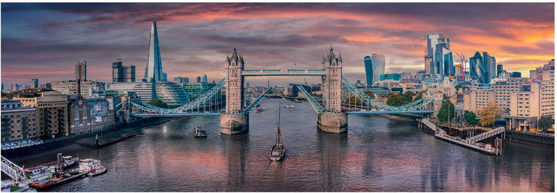 Afbeelding laden in galerijviewer, Clementoni legpuzzel panorama across the river thames, 1000st.