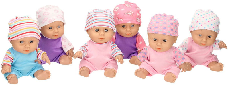 Afbeelding laden in galerijviewer, Lobbes speelgoed bv babypop met muts