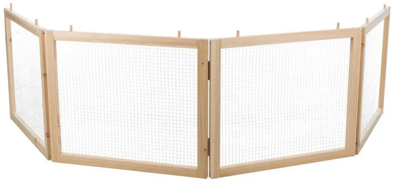 Afbeelding laden in galerijviewer, Trixie indoor ren 4 panelen hout
