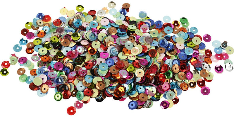 Afbeelding laden in galerijviewer, Creativ company ronde pailletten, 10gr
