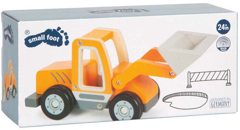 Afbeelding laden in galerijviewer, Small foot - houten wiellader met shovel