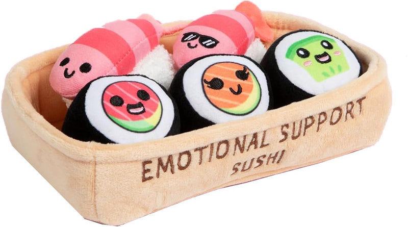 Afbeelding laden in galerijviewer, Just play emotional support sushi knuffels - kawaii pluche set