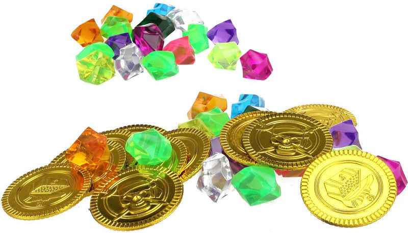 Afbeelding laden in galerijviewer, Toi-toys piratenmunten en diamanten