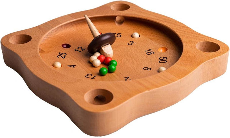 Afbeelding laden in galerijviewer, Clown games tiroler roulette houten bordspel