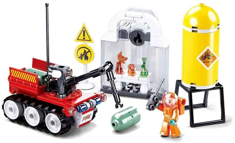 Afbeelding laden in galerijviewer, Sluban brandweer robot oefening - 130dlg.