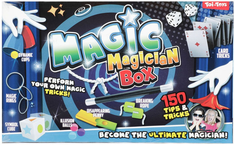 Afbeelding laden in galerijviewer, Toi-toys magische goocheldoos met 150 trucs