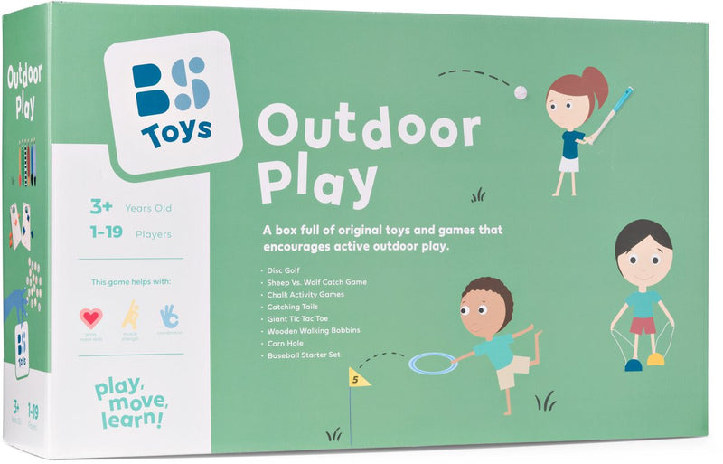 Afbeelding laden in galerijviewer, Bs toys bs toys outdoor play spelbundel – 8 actieve buiten- en binnen spellen voor kinderen