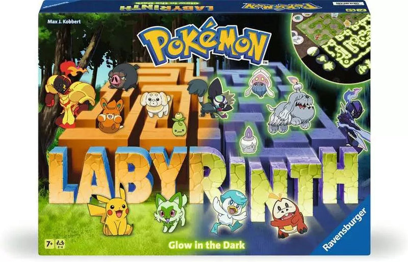 Afbeelding laden in galerijviewer, Ravensburger pokémon labyrinth glow in the dark