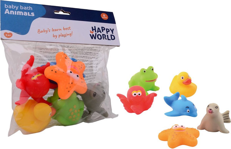 Afbeelding laden in galerijviewer, Johntoy happy world happy world play 6 badspeeltje 22274