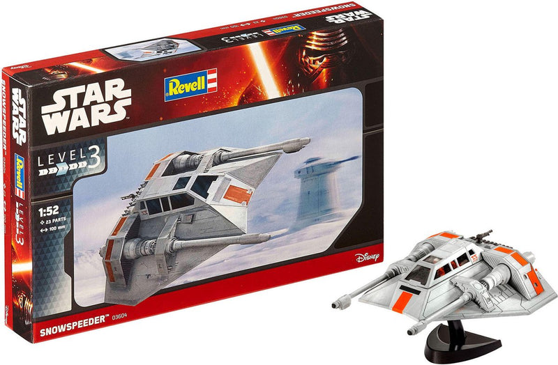 Afbeelding laden in galerijviewer, Revell modelbouwpakket ruimtevaart - 03604 star wars snowspeeder plastic - 1:52 - modelbouw