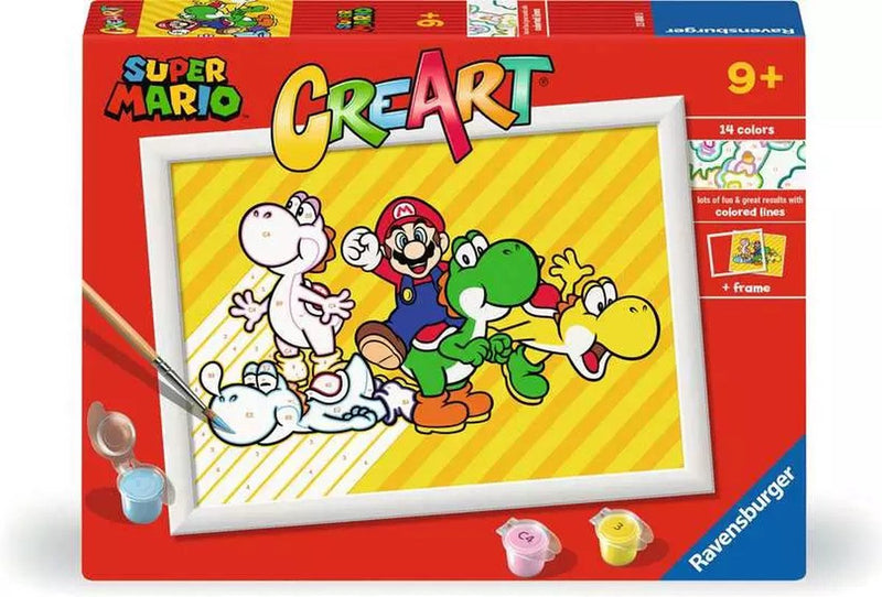 Afbeelding laden in galerijviewer, Ravensburger creart super mario - schilderen op nummer