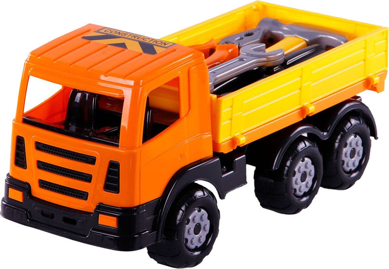 Afbeelding laden in galerijviewer, Cavallino xl kiepvrachtenwagen met gereedschap, 6dlg.